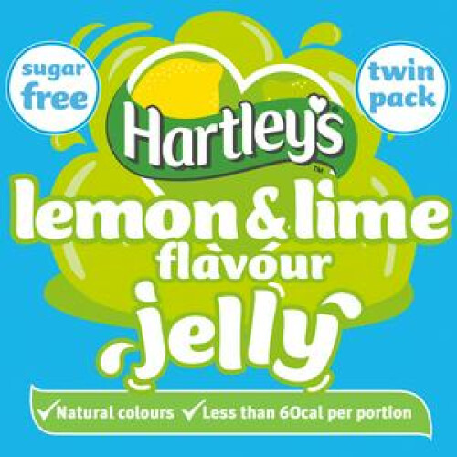 Hartley's Sugar Free Lemon & Lime Jelly Crystals 23g