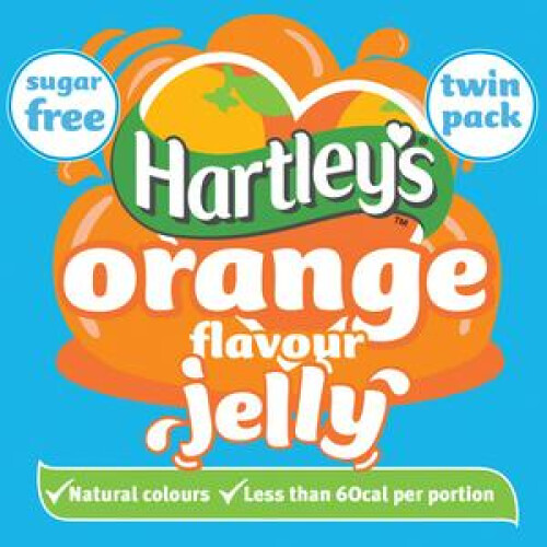 Hartley's Sugar Free Orange Jelly Crystals 23g