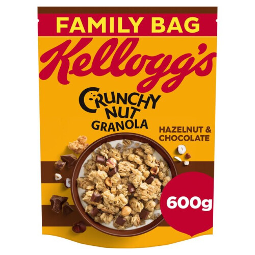 Kelloggs Crunchy Nut Granola Chocolate & Nut 600g