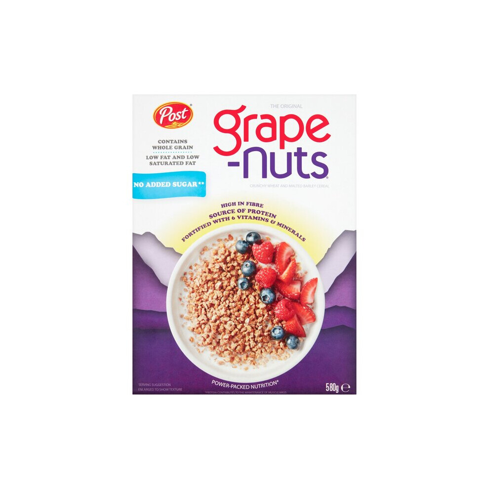 Grape-Nuts Crunchy Wheat & Malted Barley 580G