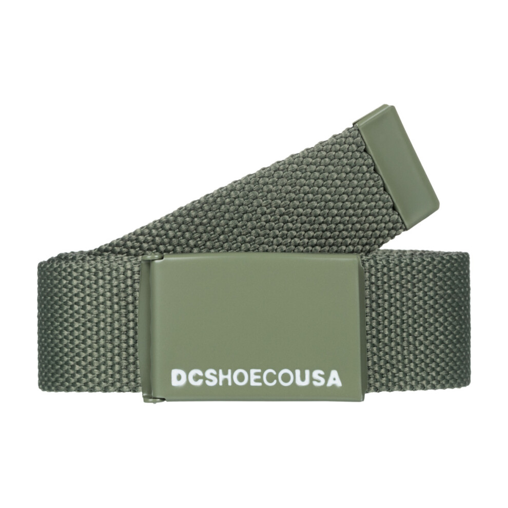 DC Shoes Web Belt 3 Green With Bottle Opener