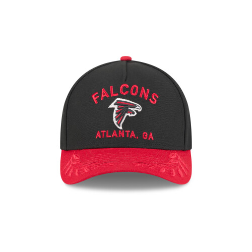 New Era Atlanta Falcons NFL Draft 9Forty Mid Crown A-Frame Adjustable Cap 2