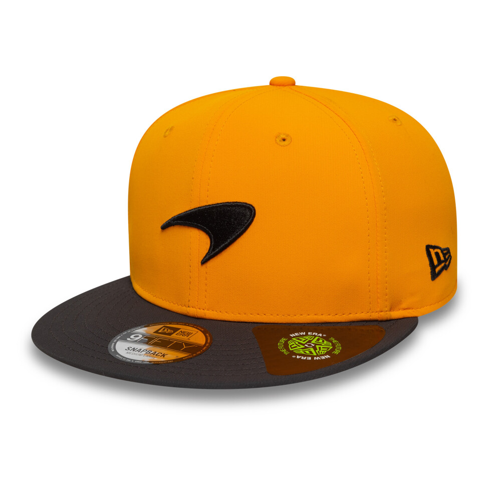 New Era Mclaren Racing 9Fifty Snapback Adjustable Cap Orange