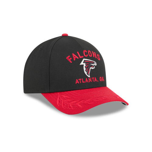 New Era Atlanta Falcons NFL Draft 9Forty Mid Crown A-Frame Adjustable Cap 1