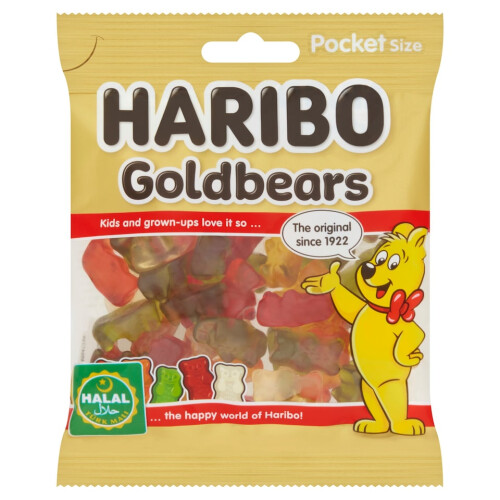Haribo Haribo Halal Goldbears 100g