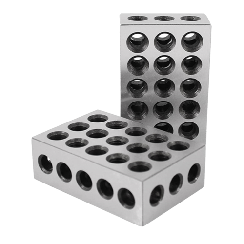 2 st/par 23-håls precisionsblock 25-50-75 mm