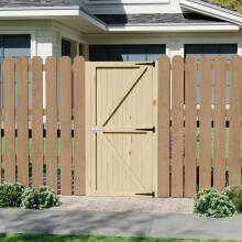 Strong Garden Gate with Latch, 83cm W x 6cm D x 180cm H