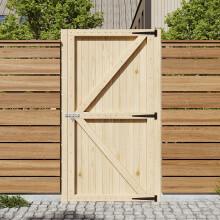 Strong Garden Gate with Latch, 90cm W x 6cm D x 180cm H