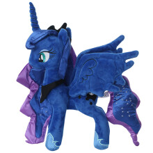 (Princess Luna) 30CM My Little Pony Twilight Sparkle Rainbow Dash Plush Doll Toy Kids Gift