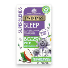 Twinings Superblends Sleep Tea Bigger Pack Naturally Caffeine Free - 40 Tea Bags