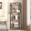 Ladder Bookshelf Tall Industrial Storage Shelf 1