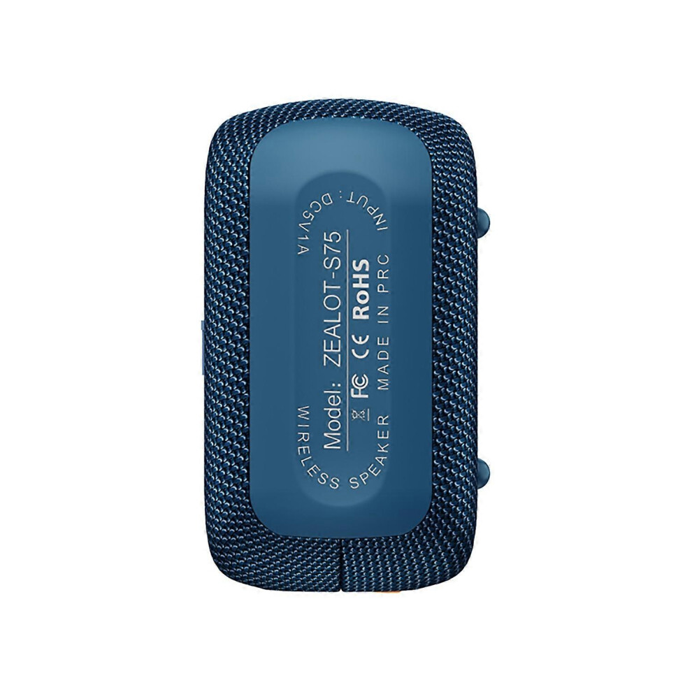 (As Show, One Size) Zealot S75 Outdoor Bt 5.2 Speaker 10W Surround Sound Portable Cycling Speaker With Strap Ipx6 Waterp 6909775557044