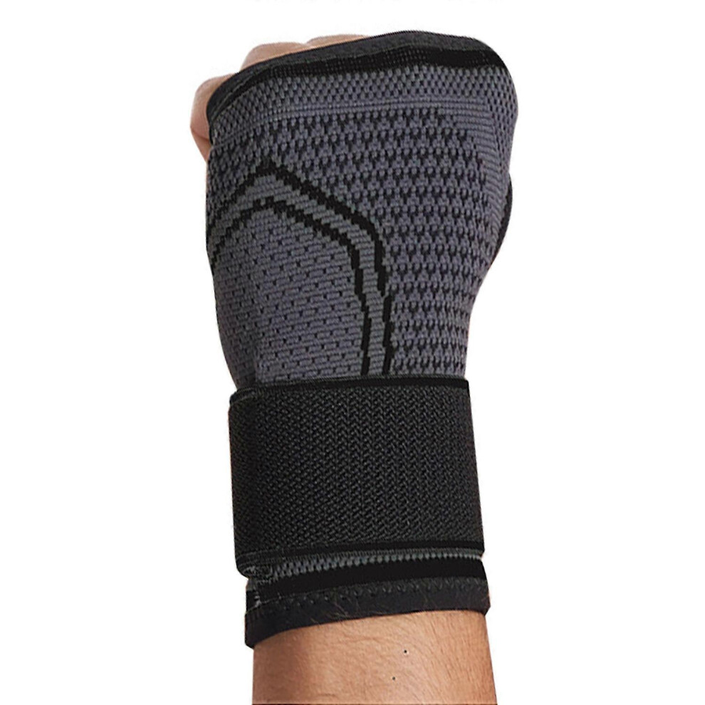 (As show, One size) Compression Wrist Brace with Pressure Belt Sport Protection Wristband Knitting Pressurized Wrist and