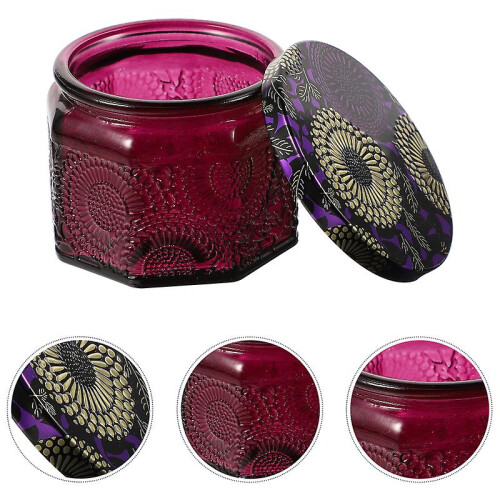 (As show, One size) 14pcs Aromatherapy Candle Jar 2