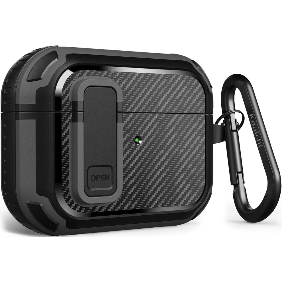 AirPods Pro (2nd/1st ) phone case, full body super hard case protective case with lock, specially designed for AirPods Pro (2022/2019) phone case-image-OPC-PH59CVP-NEW