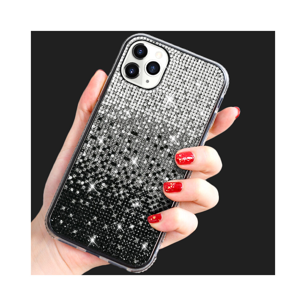 Iphone 13 Pro Gradient Bling Case Cute With Glitter Sparkle Diamond, Shiny Crystal Rhinestone Tpu Bumper Protective Cover For Iphone 13 7770198158427