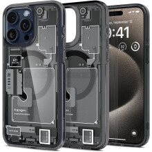 Ultra Hybrid MagFit iPhone 15 Pro Max Case - MagSafe, Military-Grade Shockproof, Air-Cushion Corners, Zero One