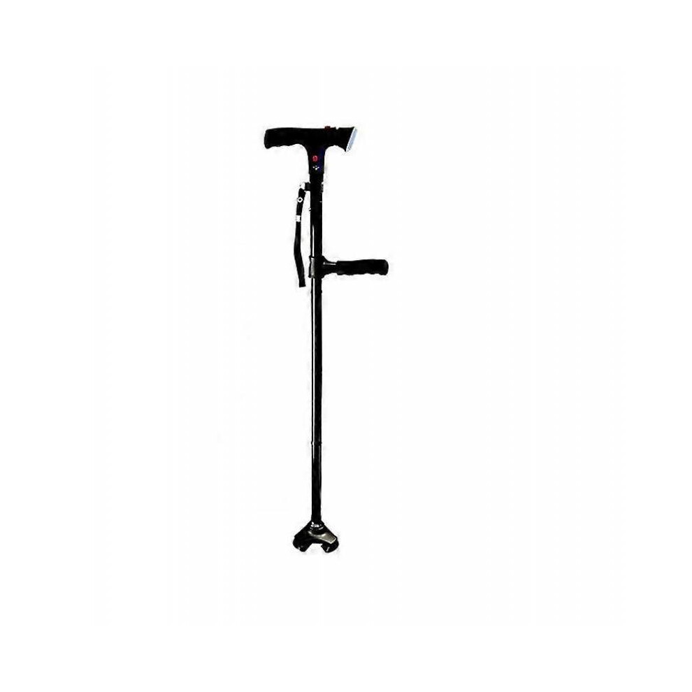 Light Folding Walking Cane Weight Antislip Aluminum Alloy Elderly Crutches Handle Cane With Led