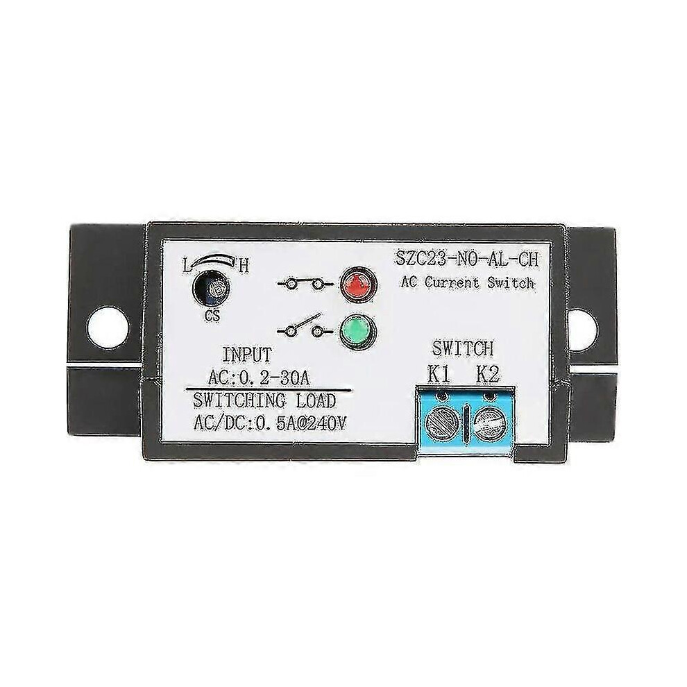 Adjustable Current Sensing Switch, Normally Open Current Sensing Switch 0.2 30A Szc23 No Al Ch 5004229816362