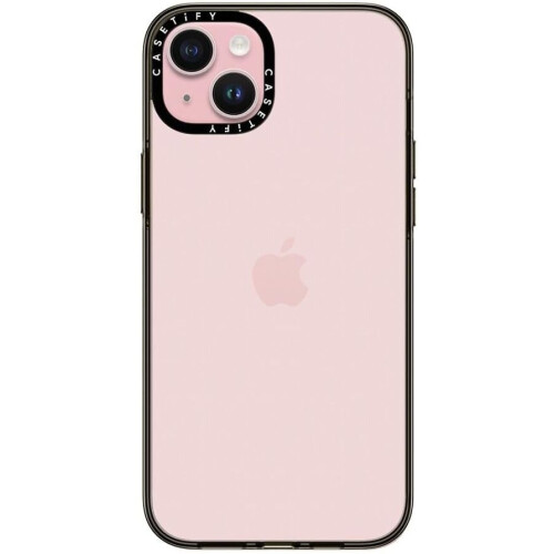 Compact Case for iPhone 15 Plus [2X Military Grade Drop Tested / 4ft Drop Protection] - Clear Black