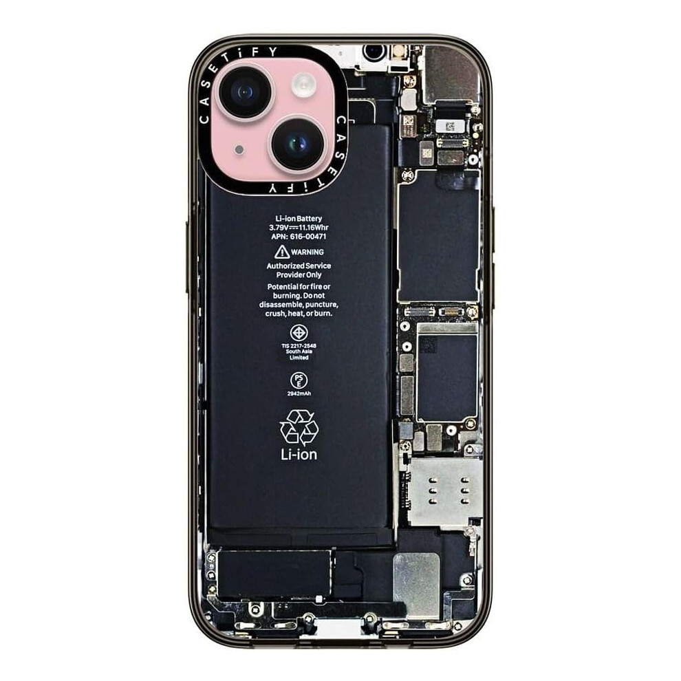 Compact Case For Iphone 15 [2X Military Grade Drop Tested / 4Ft Drop Protection] - Inside Parts 7770198164114