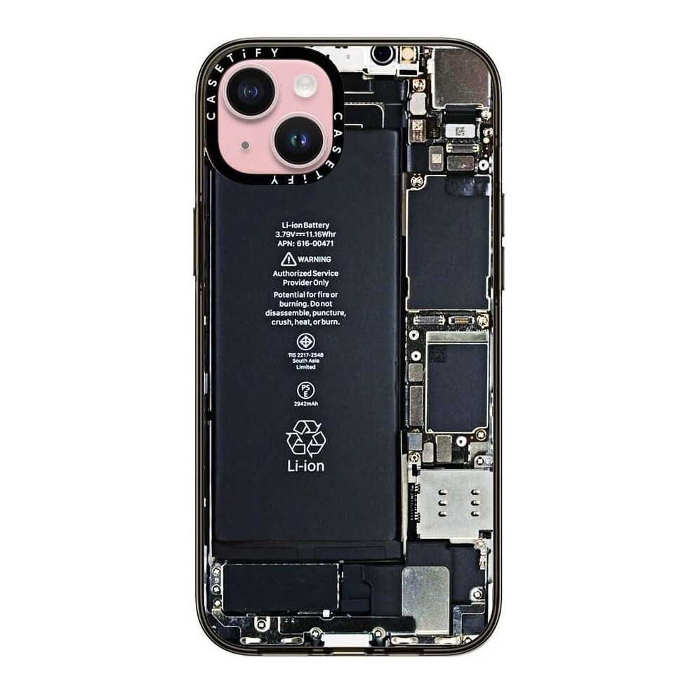 Compact Case For Iphone 15 Plus [2X Military Grade Drop Tested / 4Ft Drop Protection] -Inside Parts 7770198164145