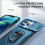 Case for iPhone 15 Pro Max Phone Case iPhone 15 Pro Max Case with Kickstand Ring Holder, with Camera Cover, with Magnetic Car Mount Function-Blue 2