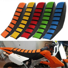 (Yellow) Sinknap Motocross Motorcycle Dirt Bike Soft Seat Cushion Cover For Honda Y-amaha S-uzuki
