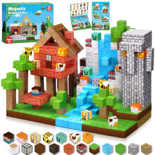 ToyUnited Magnetic Blocks - 150PCS Magnetic Building Blocks Magnetic Tiles Stacking, Construction Toys STEM Montessori Sensory Toys for Kids Boys Girl