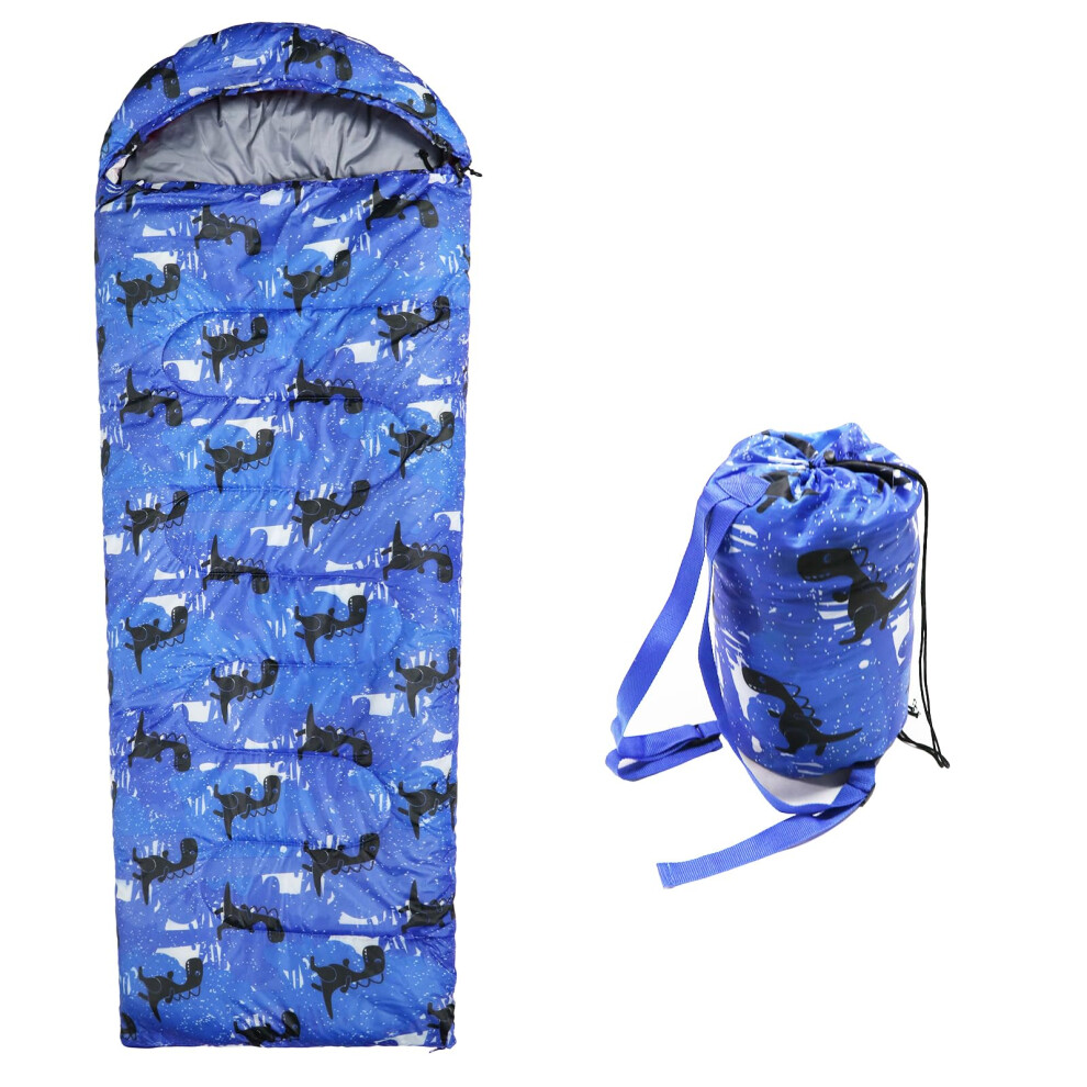 Kids Sleeping Bags - Camping Sleeping Bags with Carry Bag - Compact Sleeping Bag for Hiking, Backpacking 3 Season Warm & Cool Weather, Lightweight Wat