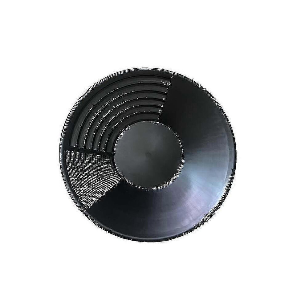 Gold Pan Basin Nugget Mining Dredging Prospecting Sifting Panning 385X80mm( Black) 5004229818090