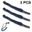 3 Pcs Floating Sunglass Strap Pack Glasses Float Eyewear Retainer,blue 1
