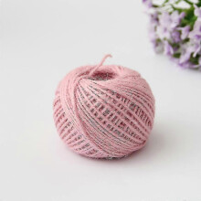 2pcs Jute Twine 50m Jute String 3 Ply 2mm Thickness Jute Rope for Decoration Garden Floristry Diy Arts Bundling Crafts