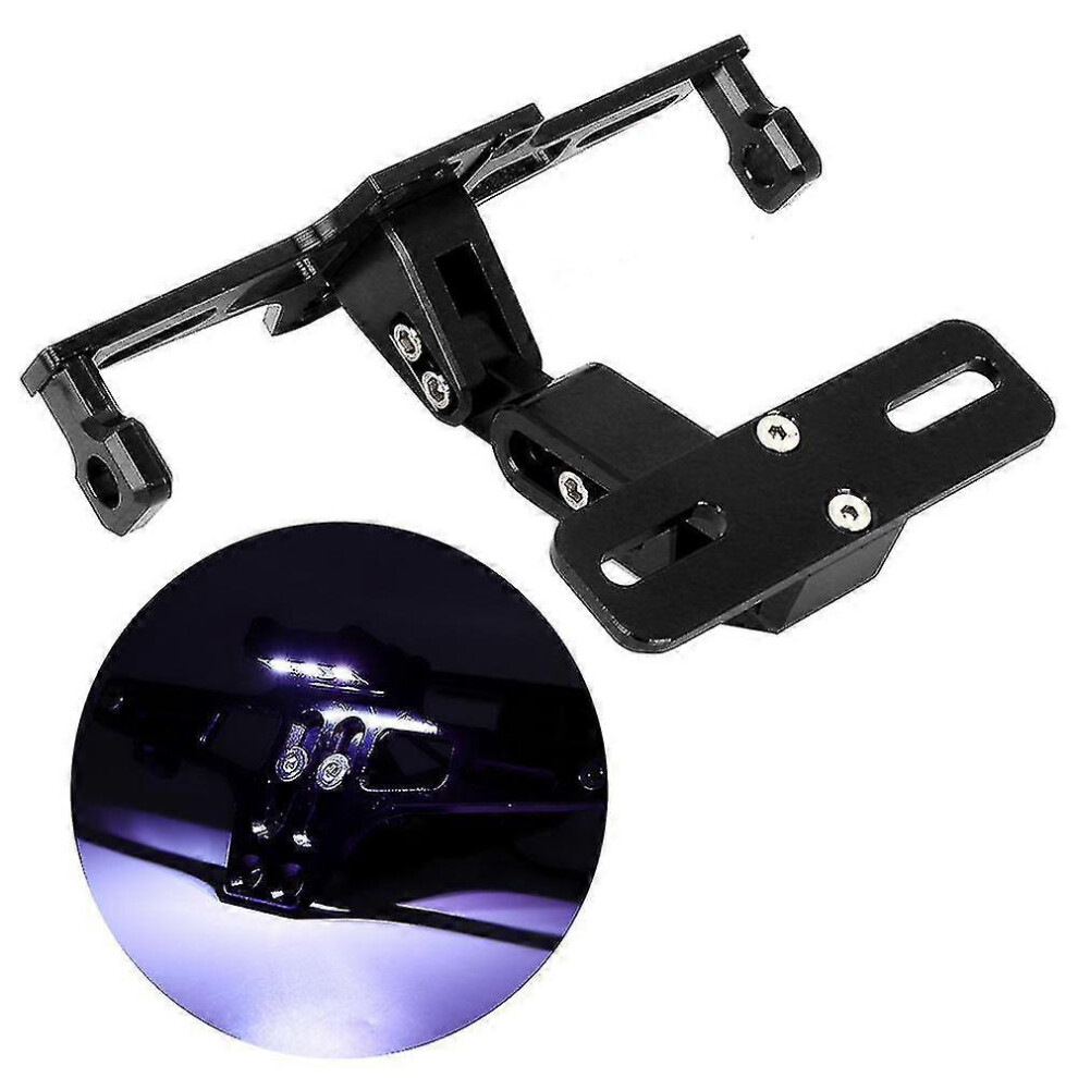Kikidex (As Show, One Size) License Plate Holder, Motorcycle License Plate Holder, License Plate Mount Bracket, License Plate Holder Bracket, Adjustable Licen Blue