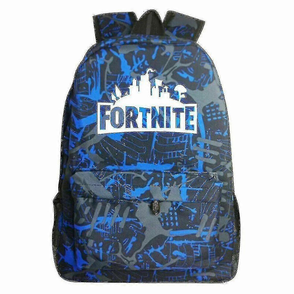 (As show, One size) galaxy fortnite rucksack boys girls glow in dark school bag 20l-1-image-OPC-PH59M6X-NEW