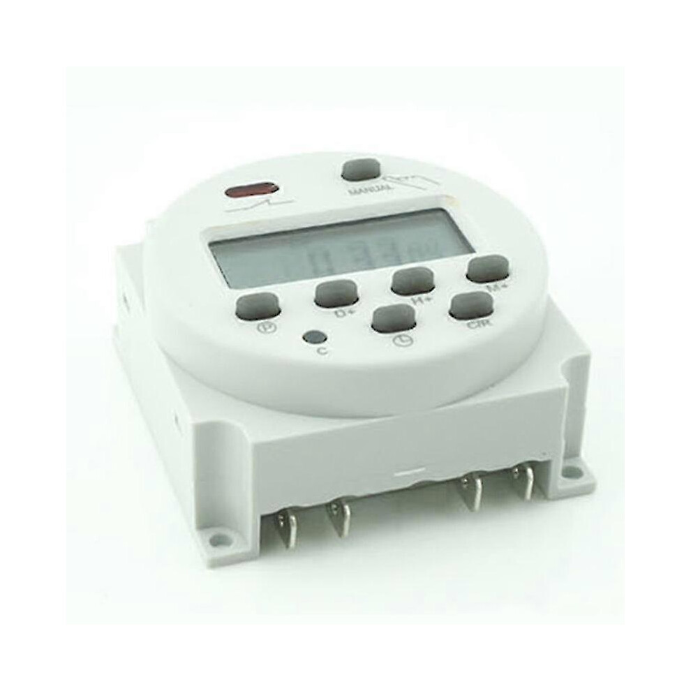 Kikidex (Dc 12V, One Size) Digital Lcd Power Programmable Timer Time Switch