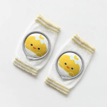 (Blue Lamb, One size) baby knee pads summer mesh thin cotton kneepads breathable crawling toddler anti-fall soft sponge