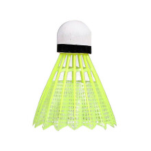 (As show, One size) REGAIL 12Pcs Imitation Nylon Feather Badminton Plastic Birdies Ball Set Shuttlecock for Indoors Outd