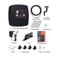 (As show, One size) Smart Watering System App Control Rainforest Spray System Humidification System for Climbing Pet Tur