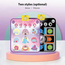 (As show, One size) Dance Mat Electronic Dance Pad Multifunctional Piano Game Pad Outdoor Music Stepping Dance Mat Anti-