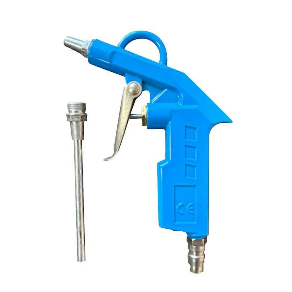 (As Show, One Size) High Flow Air Blow Gun With Extended Nozzle Pneumatic Air Compressor Accessories Dust Cleaning Tool 6909775590768
