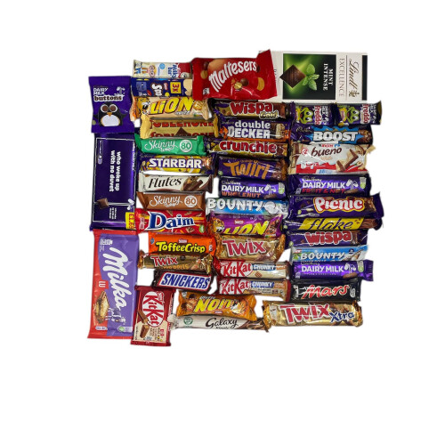 Mix Chocolate Gift Hamper 50 Different Chocolate Bars 2