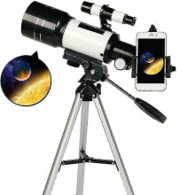 (As show, One size) 150x Astronomical Telescope F30070 Zoom Hd Outdoor Monocular With Tripod 70mm