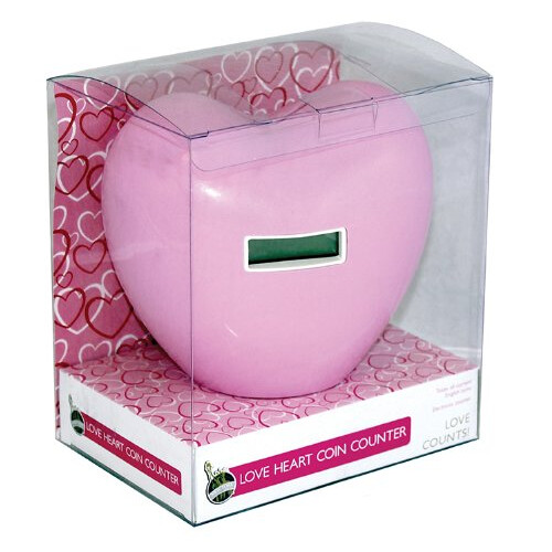 Digital Coin Counter LCD Display Jar Sorter Money Box