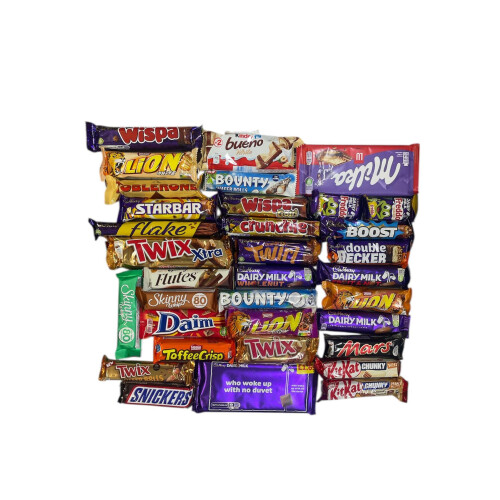 20 Different Chocolate Bars with Mixed Flavors 2