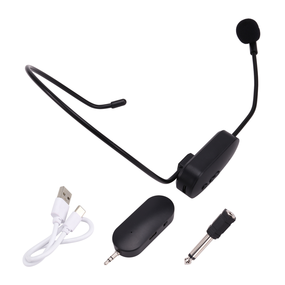 Handheld 2.4G Wireless Microphone Head-Mounted Volume Amplifier Teaching Loudspeaker For Voice 4853024045313