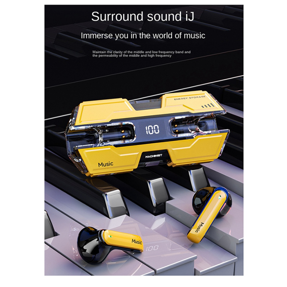 Wireless Headphones Bluetooth Touch Control Earphones Sport Stereo Gaming Headset Suitable for Games Clear Footsteps-D-image-OPC-PH59XFS-NEW