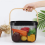 Metal Mesh Basket, Multi-Functional Hanging Kitchen Baskets Fruit Basket with Handle for Bathroom Picnic Black 3