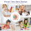 Digital Visual Timer 3 in 1 Clock with 60-Minute Countdown Stopwatch for Kitchen Cooking Study Teaching 7