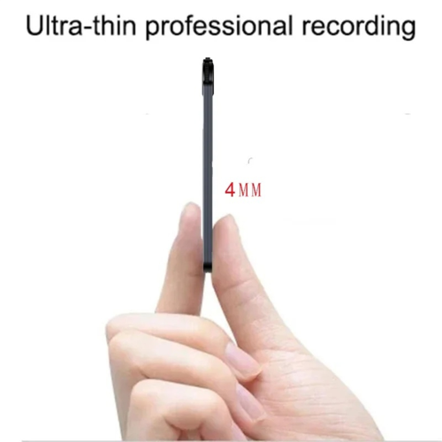 Ultra-Thin Noise Reduction Recorder Mini Digital Professional Portable for Classes, Meetings 4G Memory 2